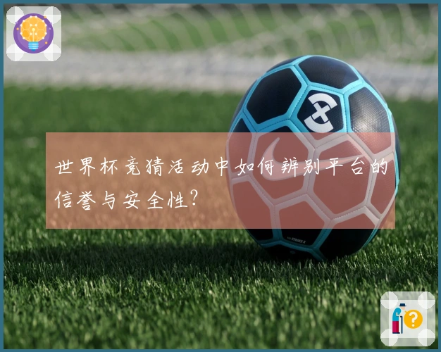 世界杯竞猜活动中如何辨别平台的信誉与安全性？