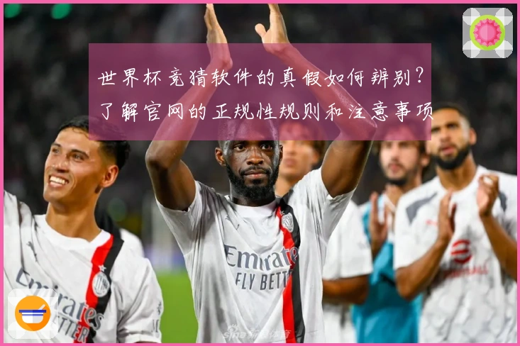 世界杯竞猜软件的真假如何辨别？了解官网的正规性规则和注意事项