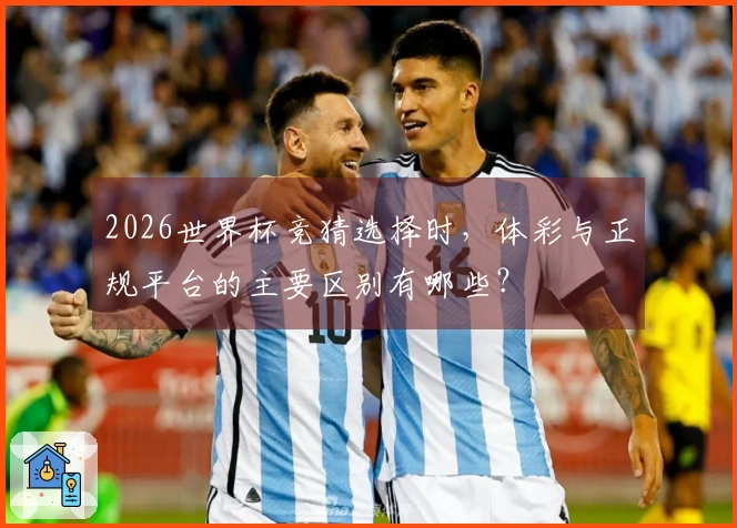 2026世界杯竞猜选择时，体彩与正规平台的主要区别有哪些？