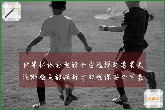 世界杯体彩竞猜平台选择时需要关注哪些关键指标才能确保安全可靠-